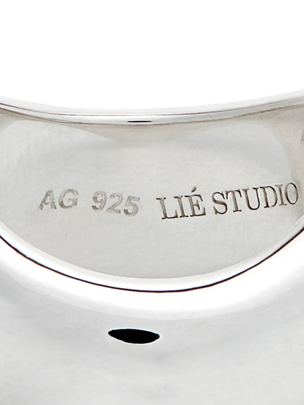  Lie Studio Ivalo Wave Ring - Silver 