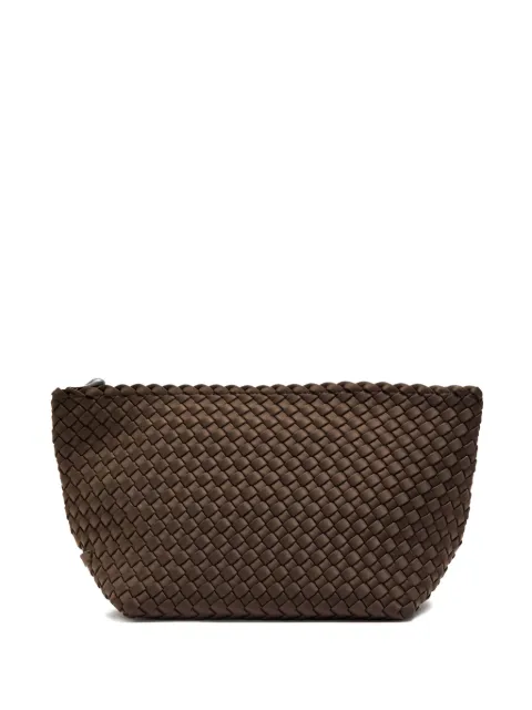NAGHEDI woven cosmetic make up bag
