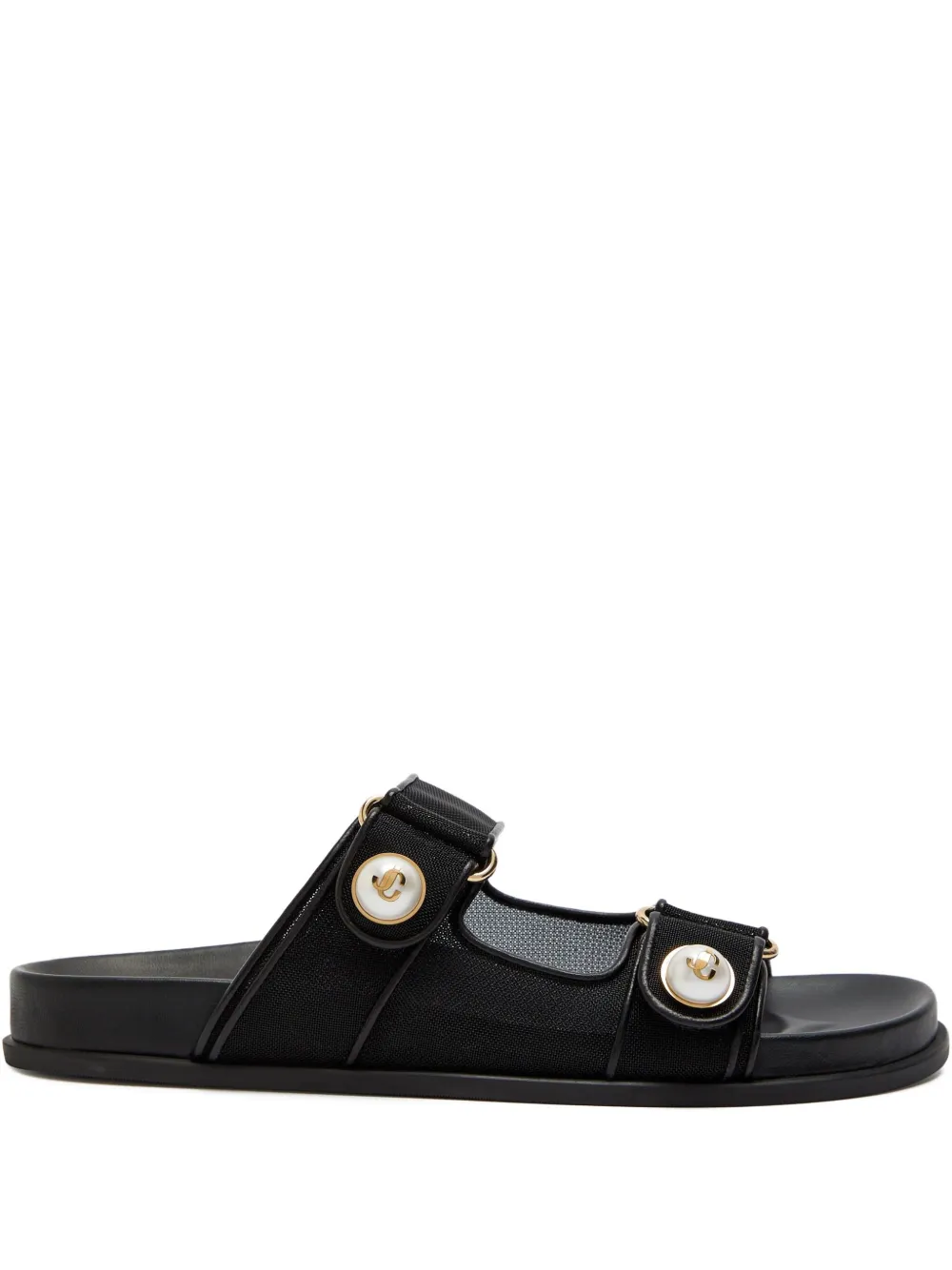 Jimmy Choo pearl fayence sandal | Black | Image 1