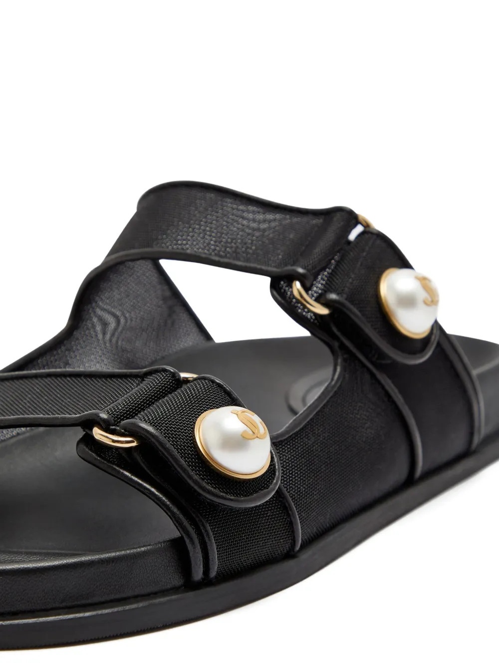 Jimmy Choo pearl fayence sandal | Flat Sandals | Image 2