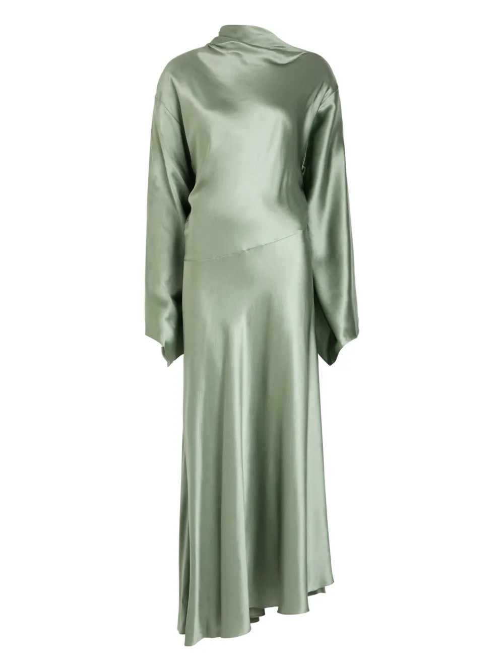 De La Vali Bayamo draped maxi dress - Verde
