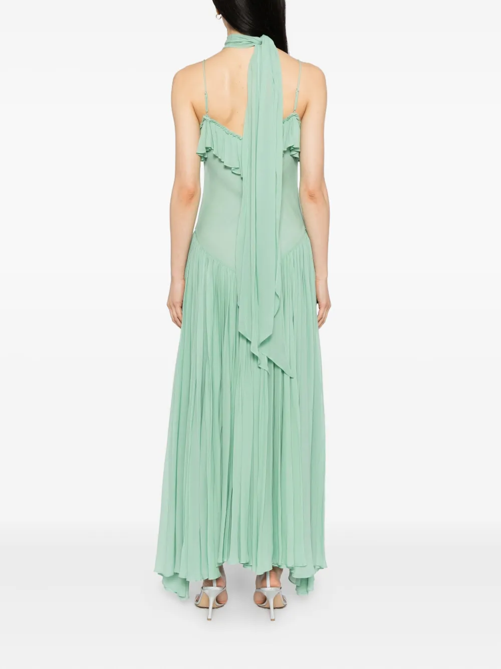 De La Vali Harmattan maxi-jurk Groen