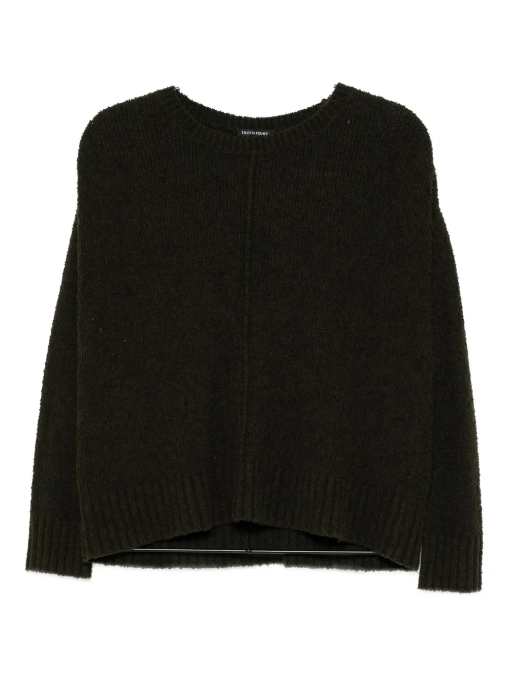 Eileen Fisher crew-neck jumper - グリーン Eileen Fisher crew-neck jumper - グリーン