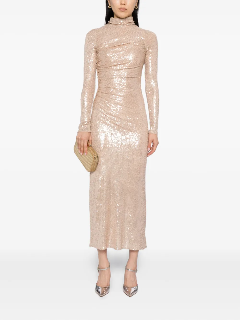 Needle & Thread Malia dress - Beige