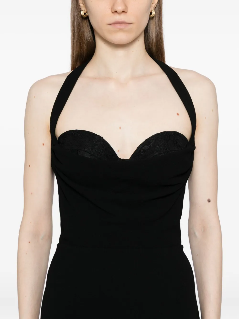 Rebecca Vallance Milena avondjurk Zwart