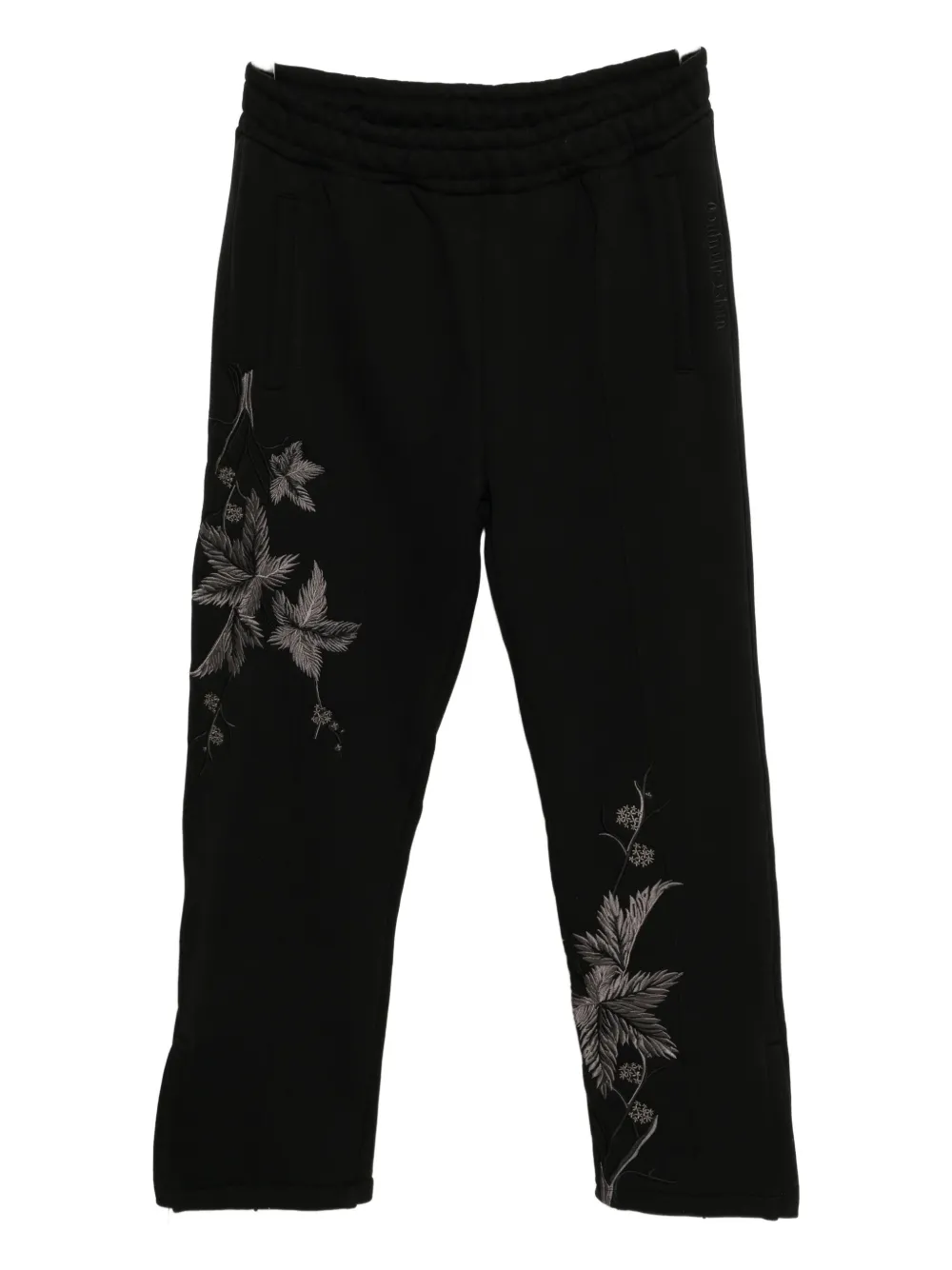 Only the Blind cotton track pants | Green | Image 1