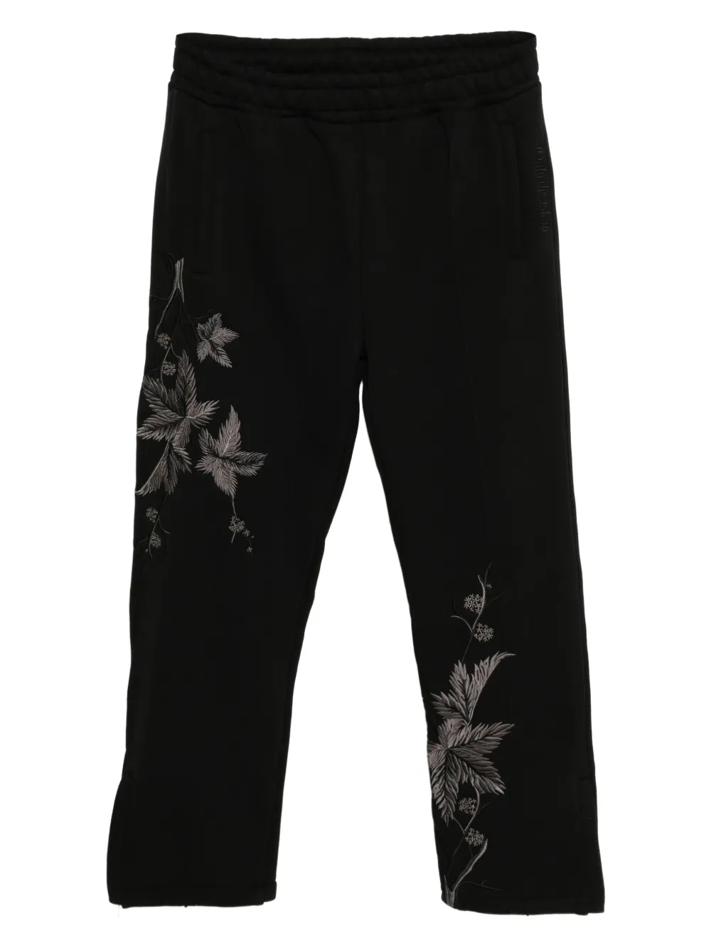 Only the Blind cotton track pants | Green | Image 1