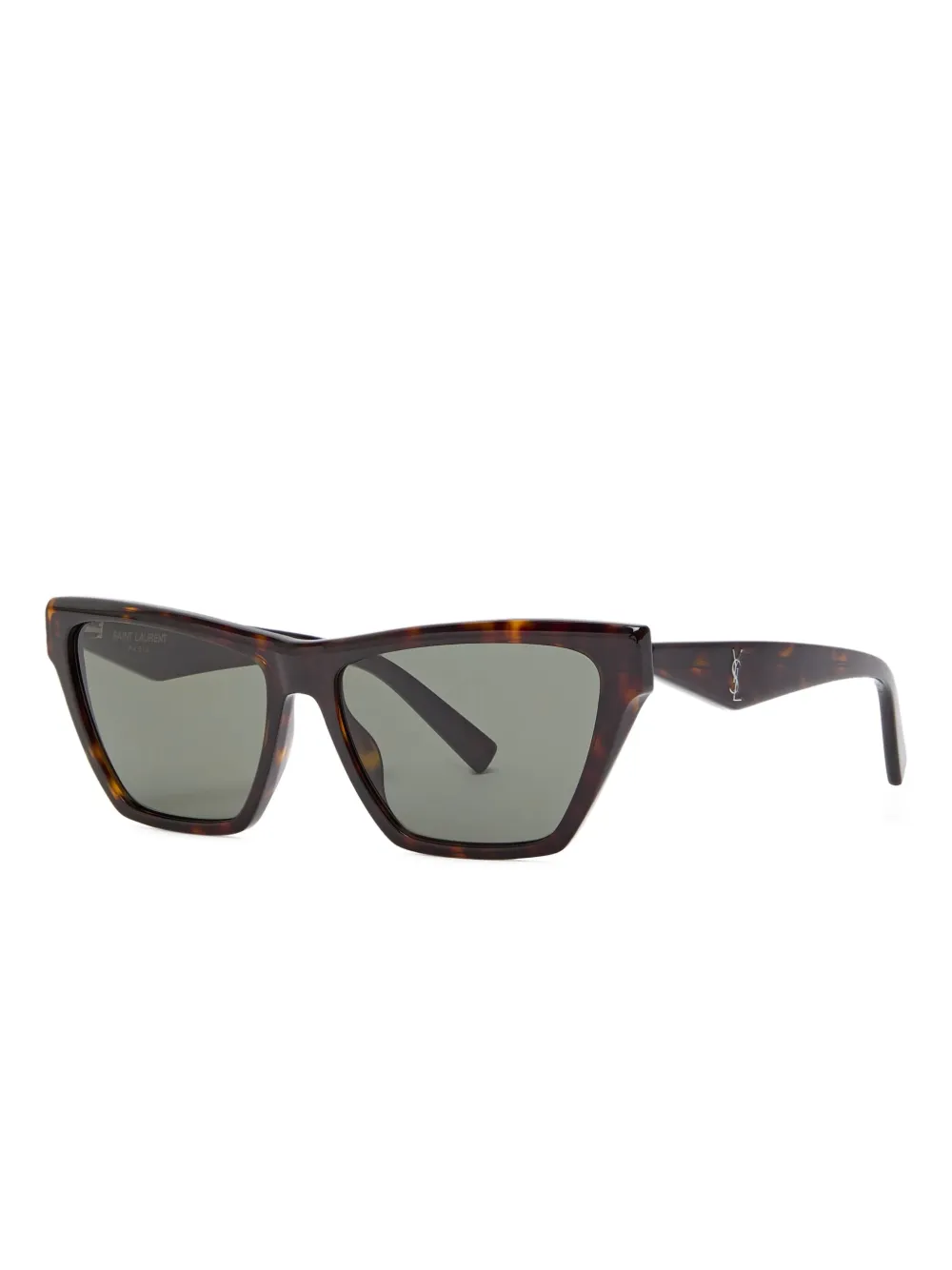 Saint Laurent cat-eye acetate sunglasses | Brown | Image 1