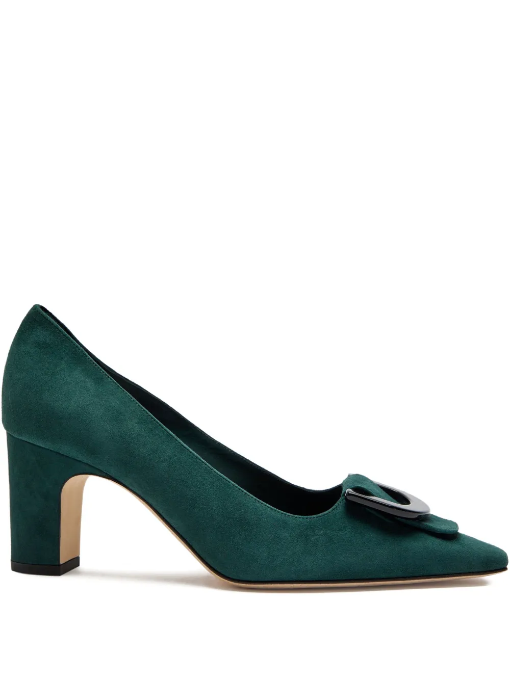 Manolo Blahnik 70 mm Beti pumps Groen