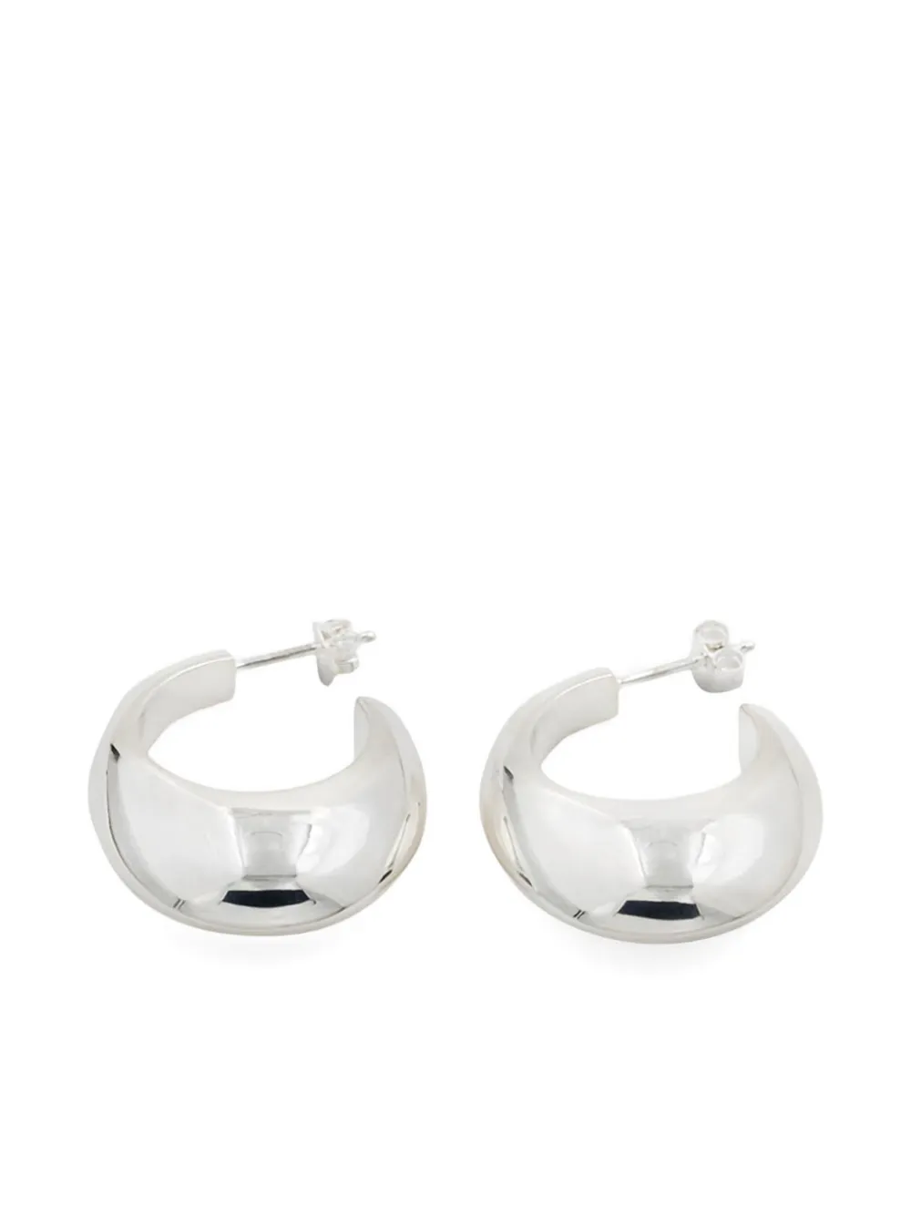 RAGBAG STUDIO polished-finish hoop earrings | Women | Image 2