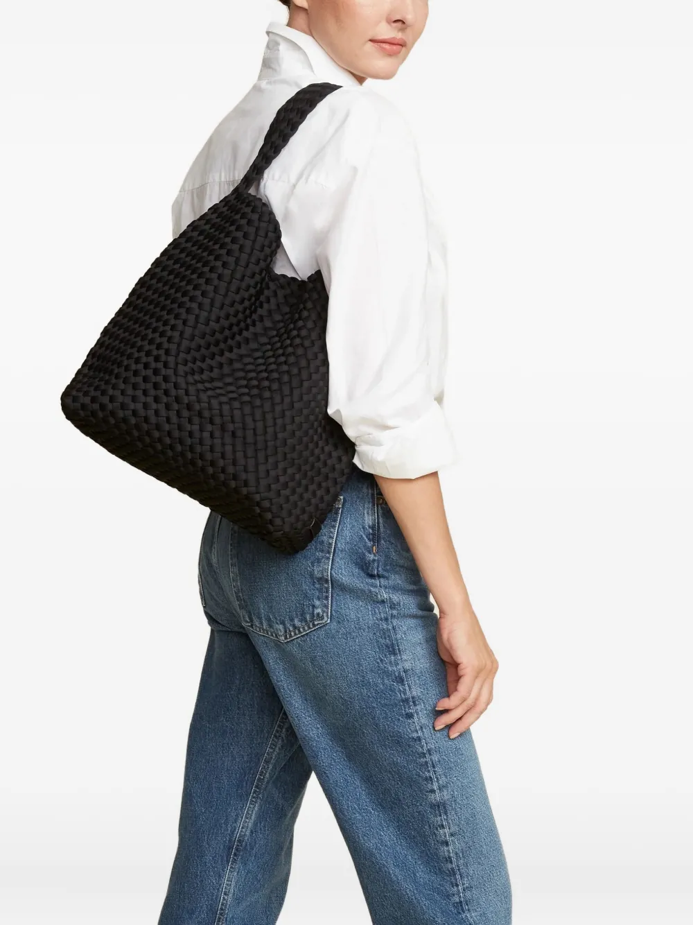 Naghedi Medium Nomad Tote Bag In Black