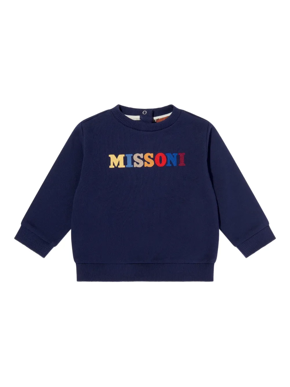 Missoni Kids Trainingspak met logo Blauw