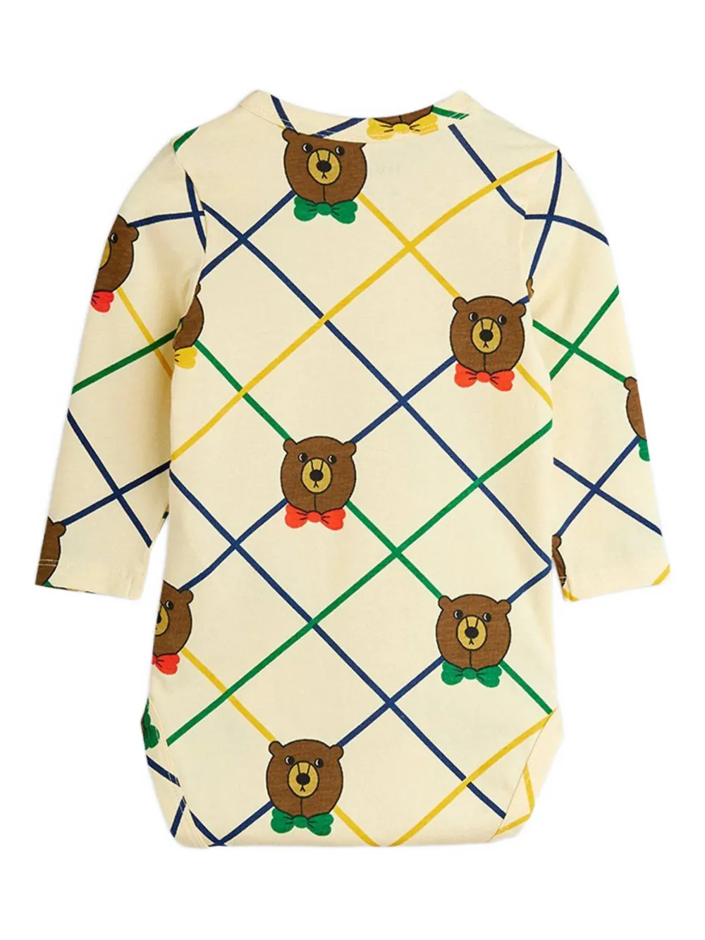 Mini Rodini bear-print babywear - Beige