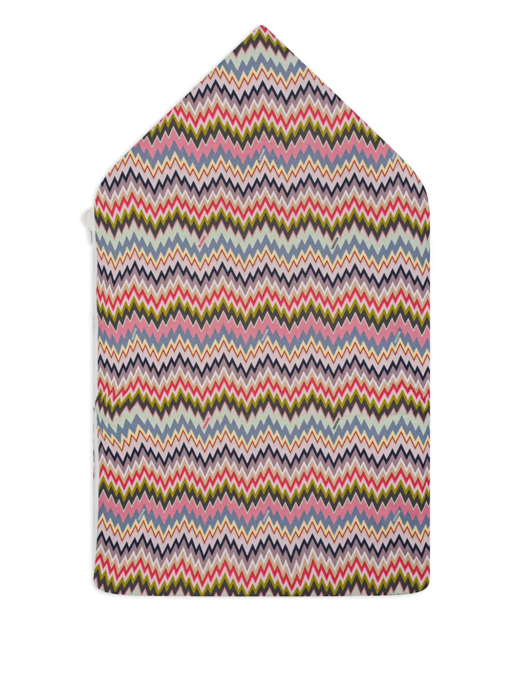Missoni Kids Deken met zigzagpatroon - Roze
