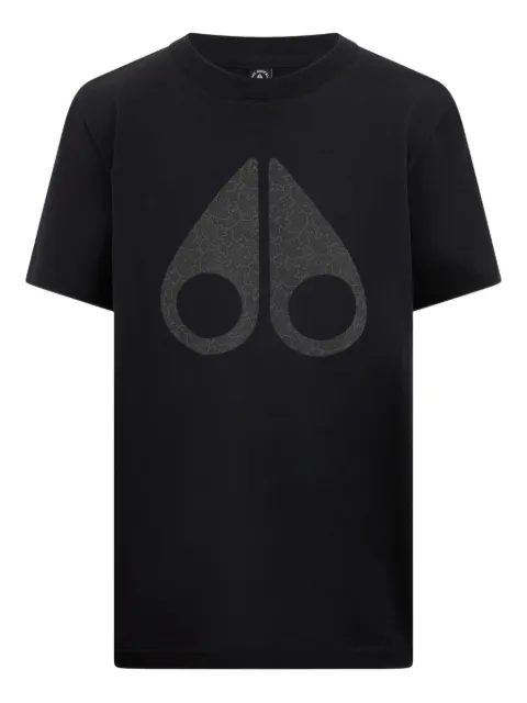 Moose Knuckles Kids Chamblee Leaf logo-graphic T-shirt