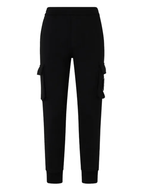 Moose Knuckles Kids cargo logo track pants