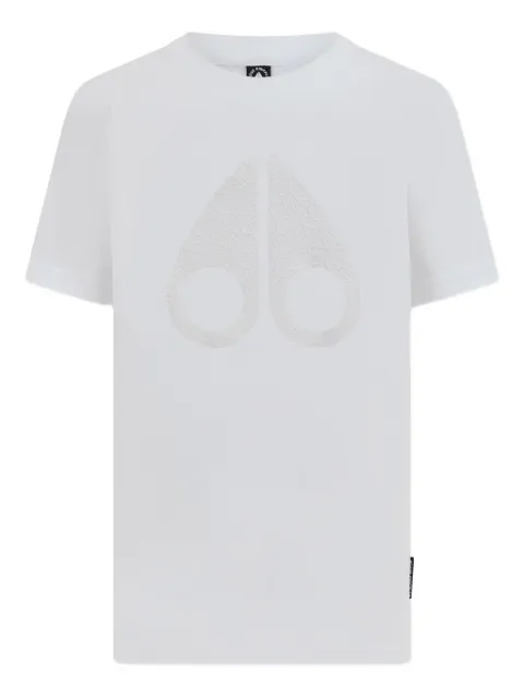 Moose Knuckles Kids Chamblee Leaf logo-graphic T-shirt