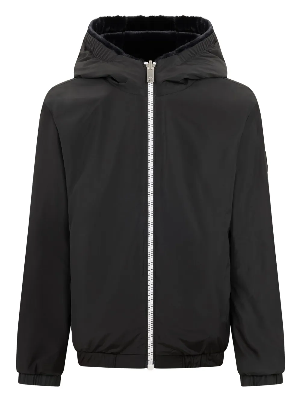 Moose Knuckles Kids Simcoe hooded jacket | Black | Image 1