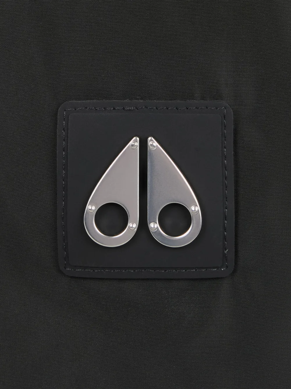 Moose Knuckles Kids Simcoe jack met capuchon Zwart