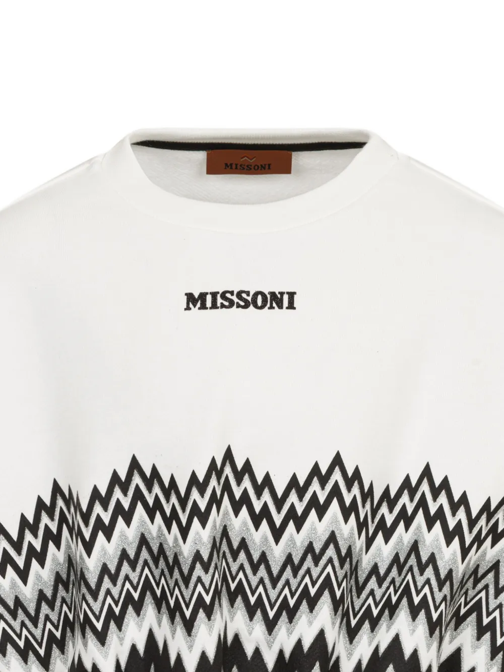 Missoni Girls Zigzag Logo Sweatshirt In Multi