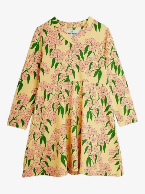 Mini Rodini floral V-neck dress