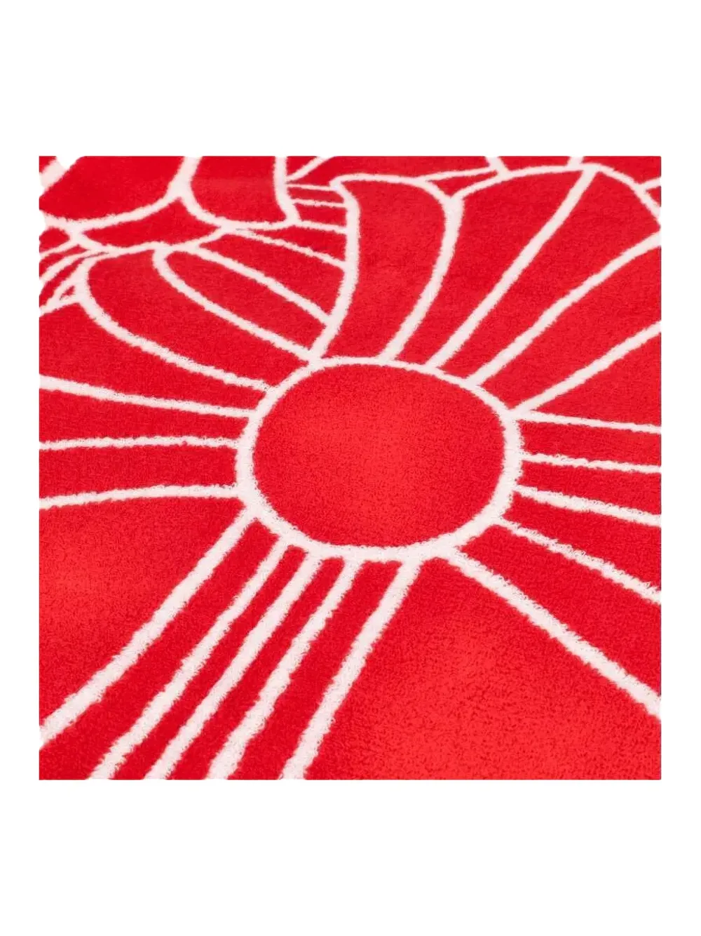 Chrome Hearts Cross Beach Towel In Red