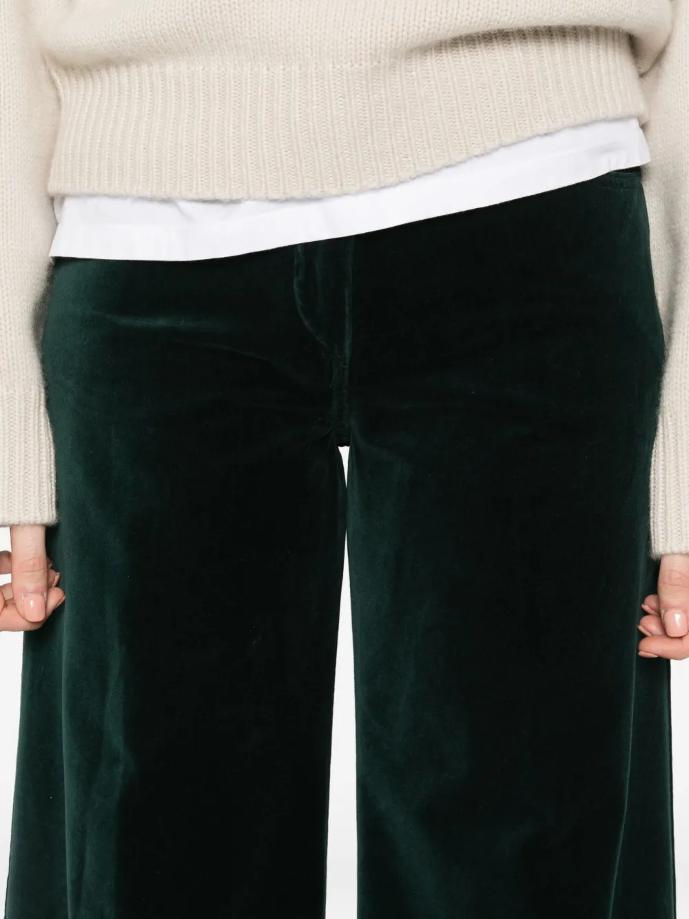 ASPESI Broek met zak Bruin