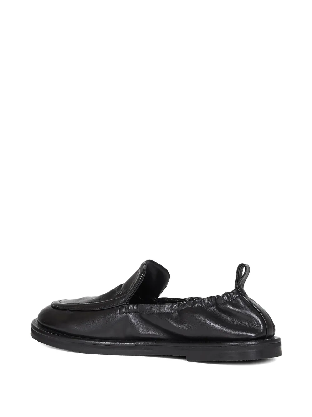 Studio Nicholson Donovan elastische leren loafers Zwart