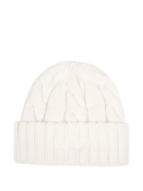 MC2 Saint Barth cable-knit ribbed beanie hat