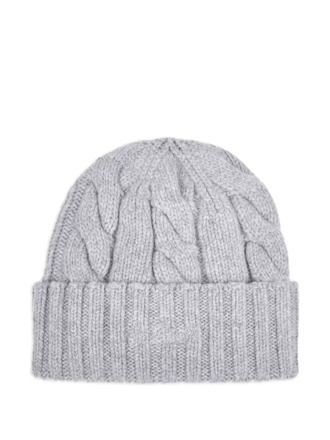 MC2 Saint Barth ribbed cable-knit beanie hat