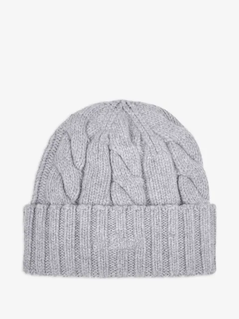 MC2 Saint Barth ribbed cable-knit beanie hat