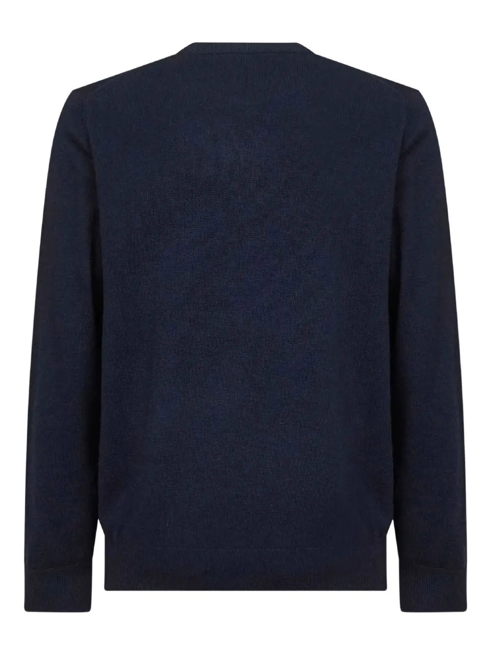 MC2 Saint Barth artwork-embroidered crew-neck sweater - Blauw