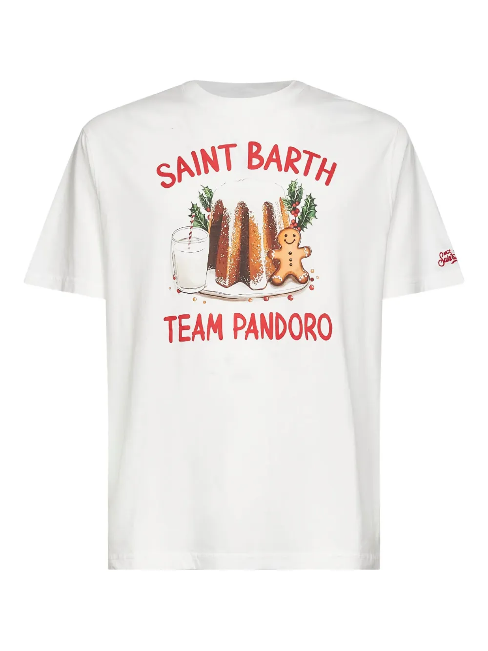 MC2 Saint Barth graphic-print T-shirt - ホワイト MC2 Saint Barth graphic-print T-shirt - ホワイト