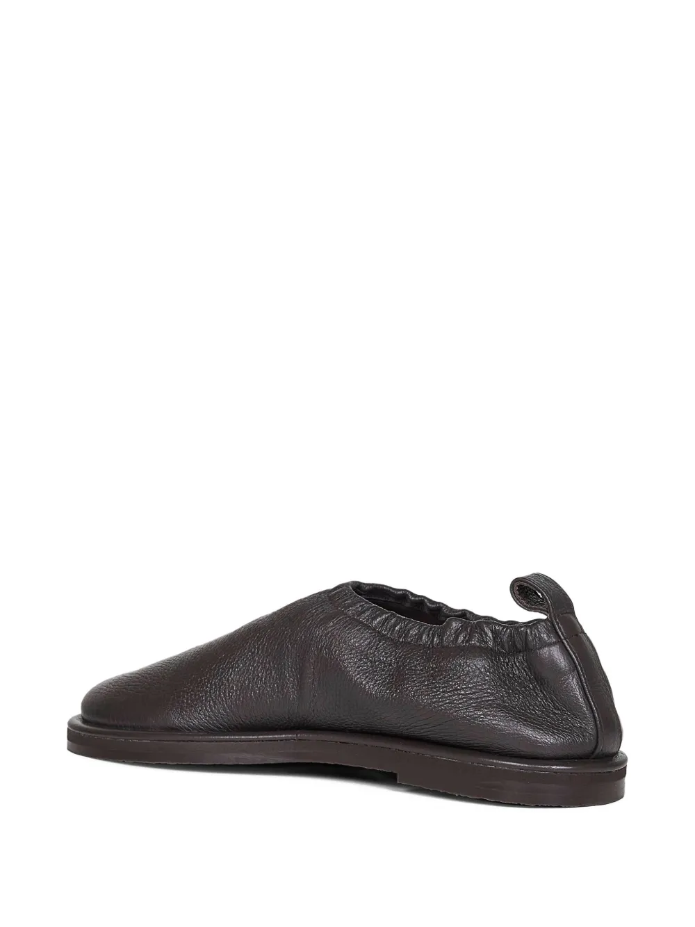 Studio Nicholson Korine elastische leren loafers Bruin