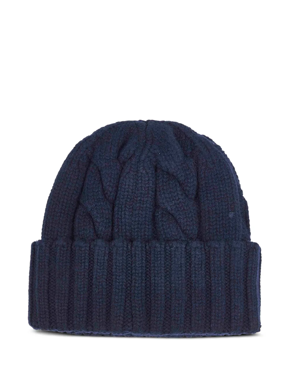 MC2 Saint Barth Kabelgebreide muts - Blauw