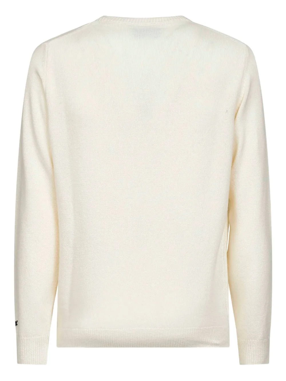 MC2 Saint Barth embroidery wool sweater - Beige