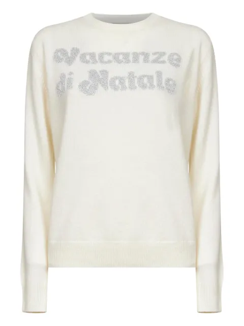 MC2 Saint Barth jacquard embroidered sweater