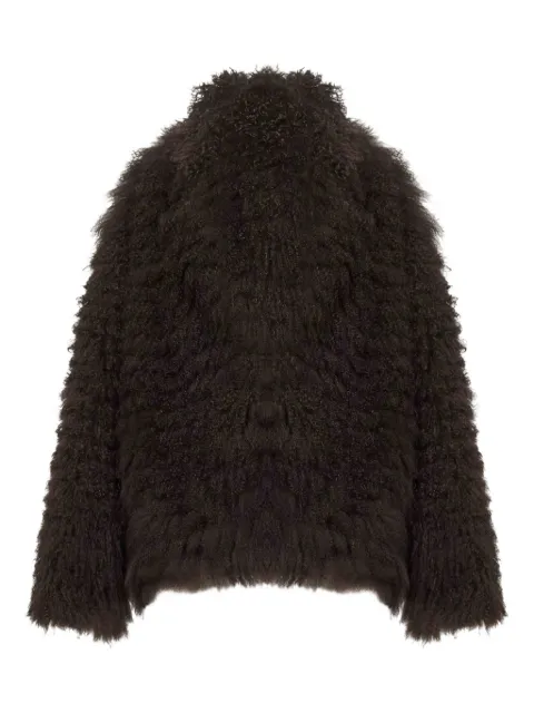 Simonetta Ravizza fur hooded jacket 