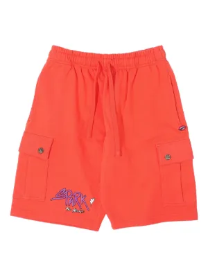 Denim Tears Wreath-print Track Shorts | Red | FARFETCH RO