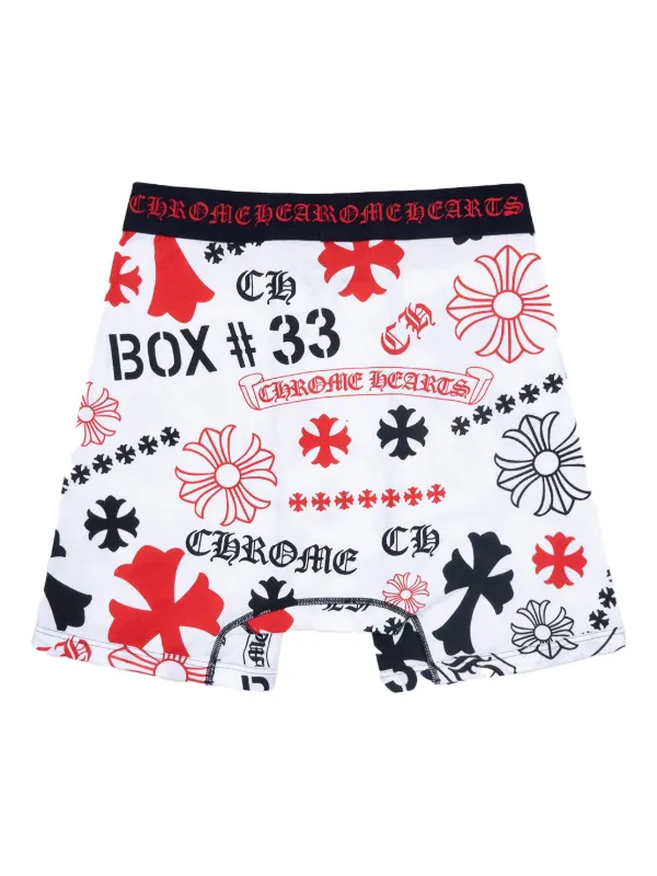 Chrome Hearts ボクサーパンツ | ホワイト | FARFETCH JP