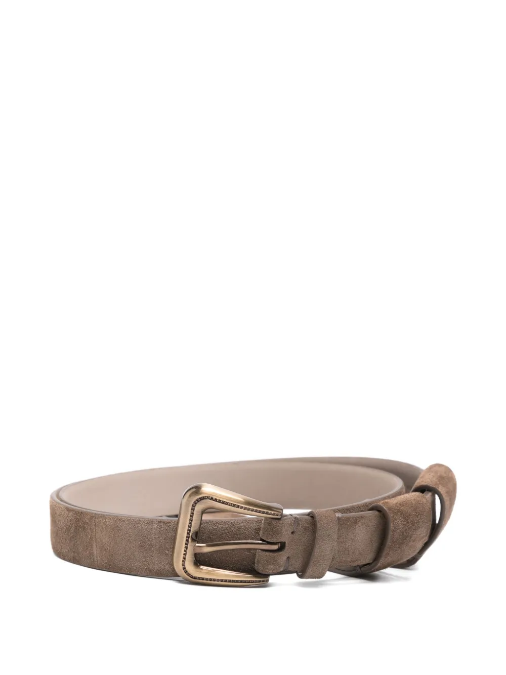 Brunello Cucinelli suede belt | Brown | Image 1