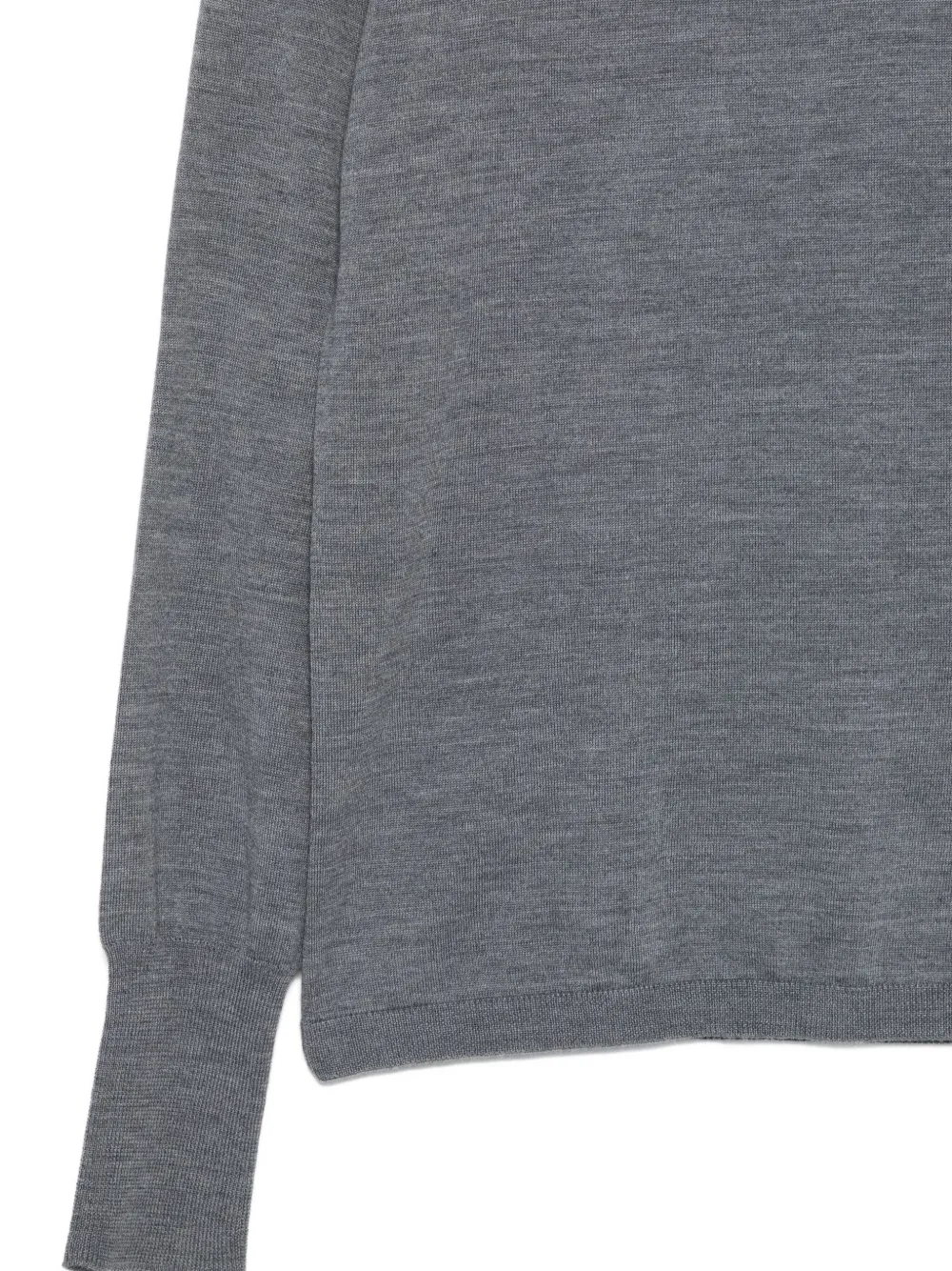 ASPESI Fijngebreide top Grijs