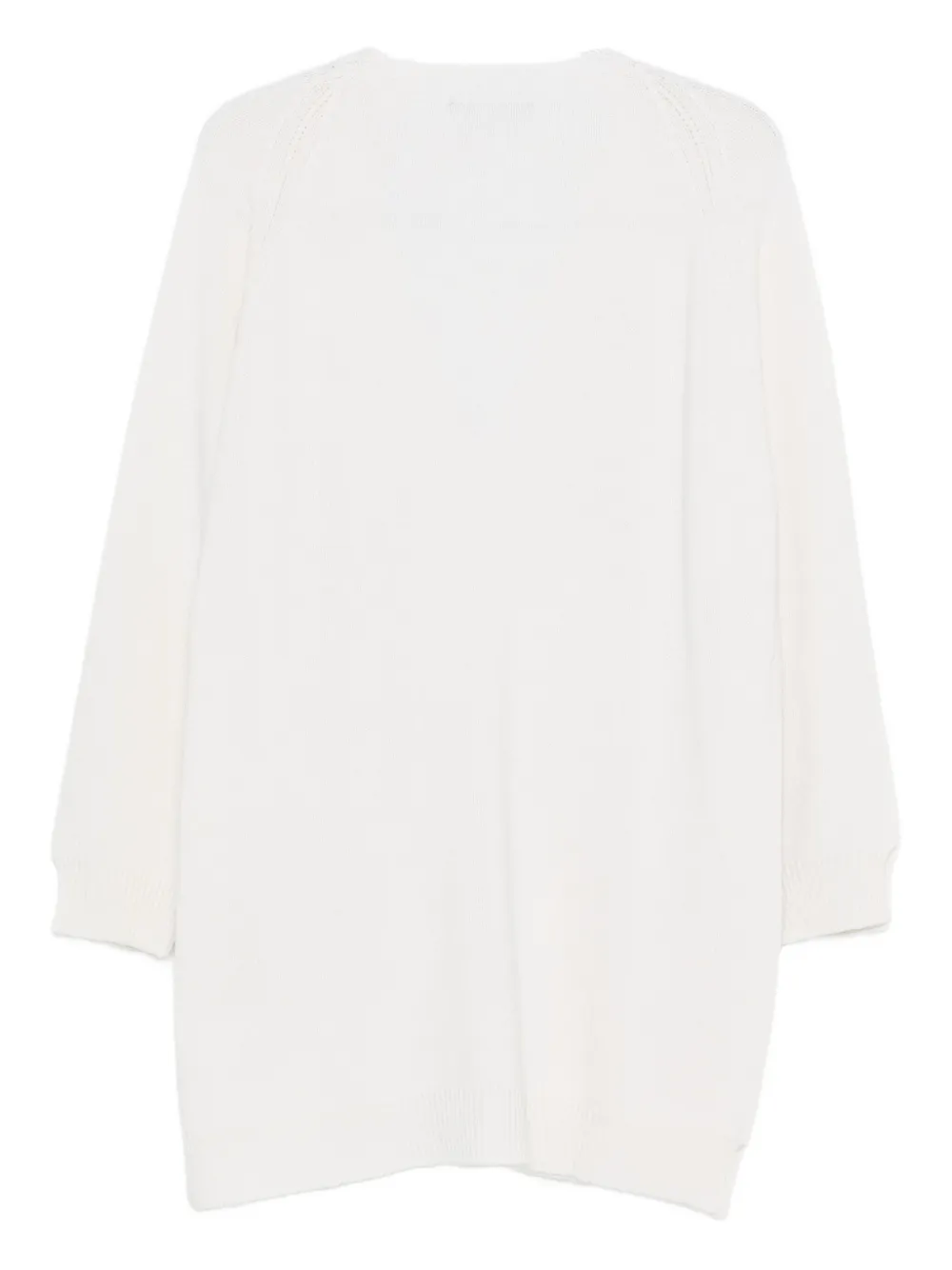 Sapio V-neck Cardigan In White