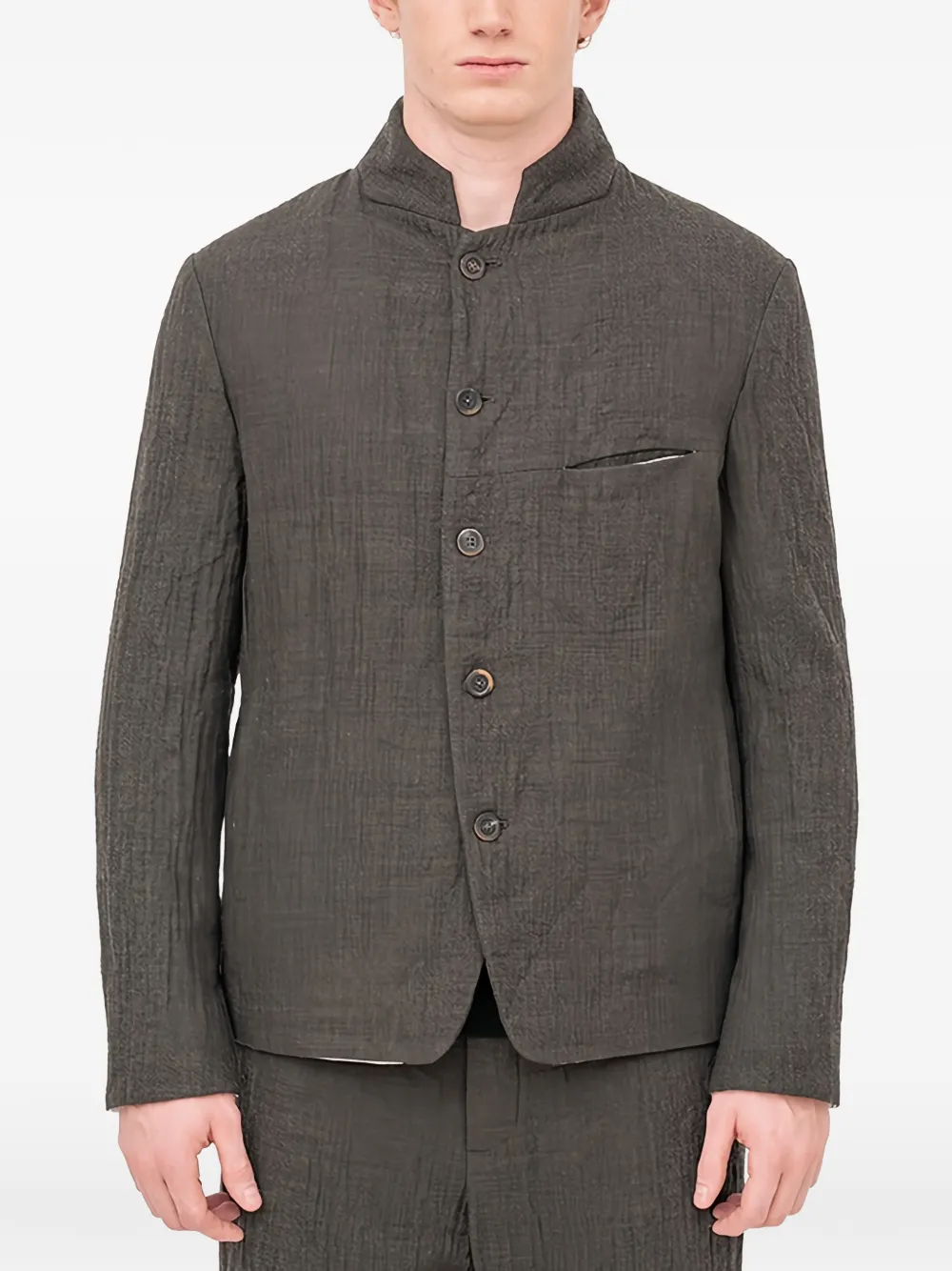 Forme D'expression cropped jacket | gris | Image 1