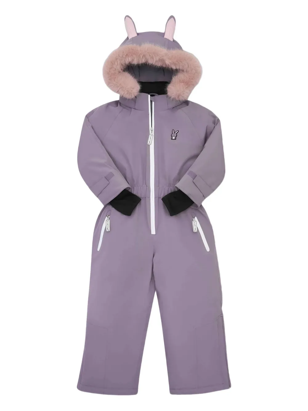 Roarsome traje para nieve con ribete texturizado | morado | Image 1