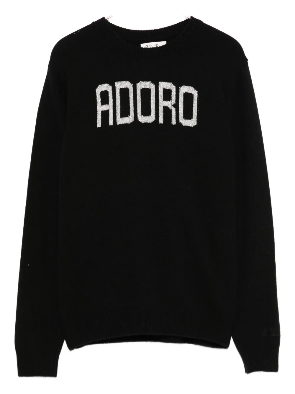 MC2 Saint Barth Kids crew-neck sweater | Black | Image 1