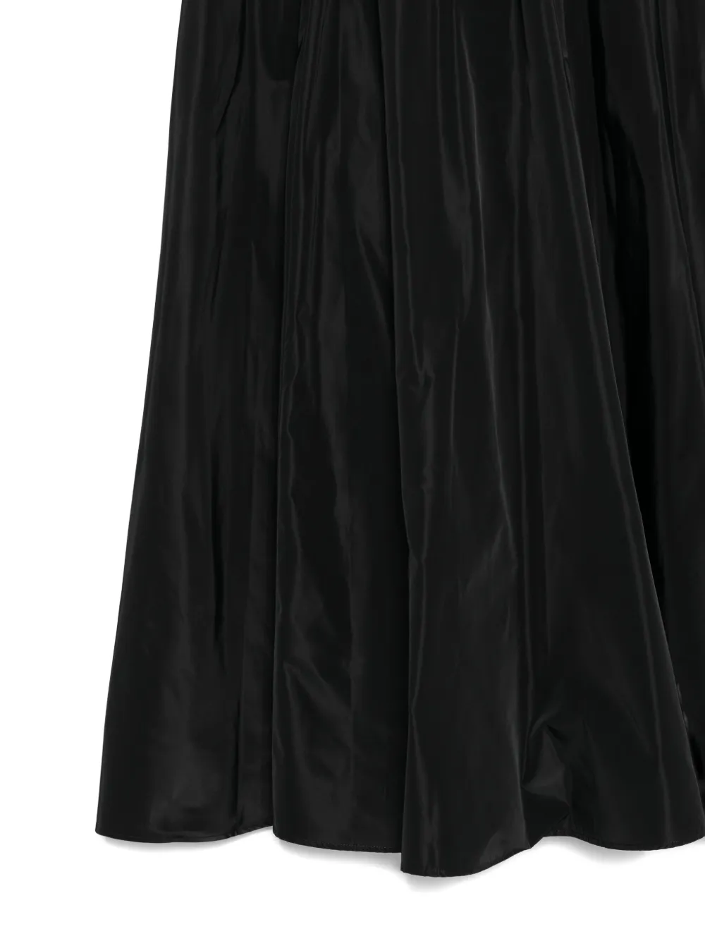Aspesi A-line Midi Skirt In Black