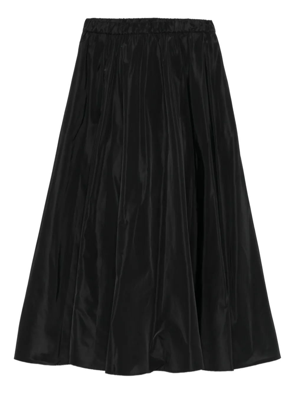 ASPESI A-line midi skirt | Black | Image 1