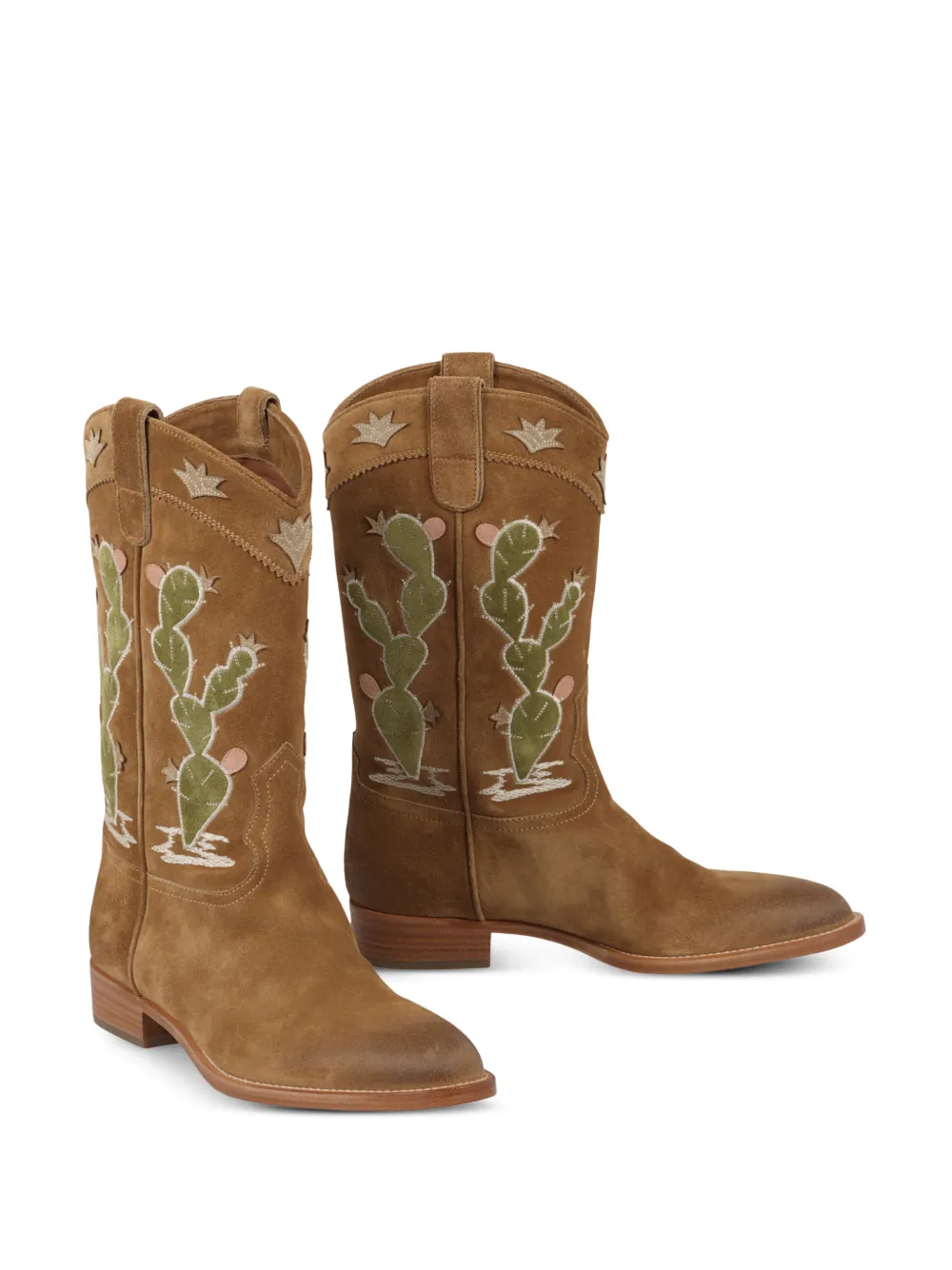 Sartore cactus-embroidered boots | Knee-High Boots | Image 2