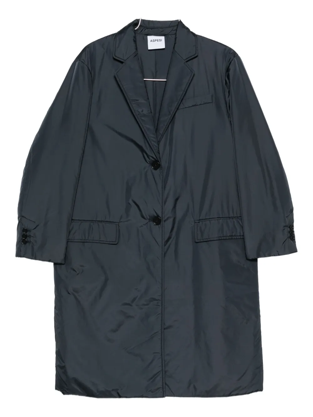 ASPESI button-fastening coat | azul | Image 1